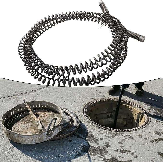 Heavy Duty Pipe Dredging Spring Tool Made Of Manganese Steel - Image 3