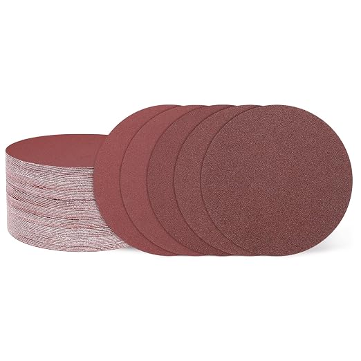 HARFINGTON 100Pcs 2Inch Sanding Disc Hook & Loop Sandpaper Aluminum Oxide | by HARFINGTON