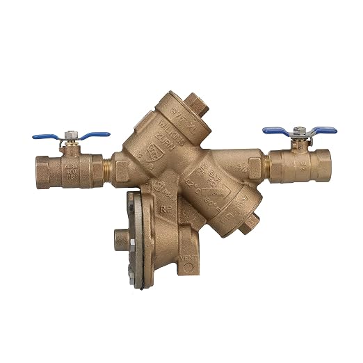 Zurn Wilkins 34-975XL 3/4" 975XL Reduced Pressure Principle Backflow Preventer - Image 3