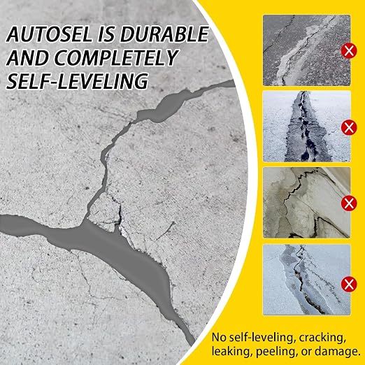 Concrete Crack Filler, Self-Leveling Cement Crack Filler, Fast-Drying - Image 6