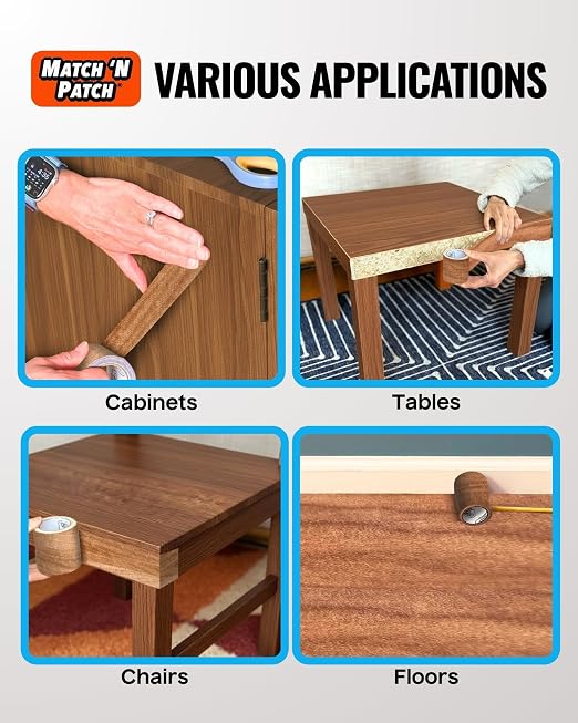MATCH 'N PATCH Wood Grain Repair Tape - Image 4
