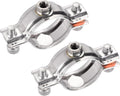uxcell Wall Ceiling Mount Pipe Supports, 304 Stainless Steel Adjustable Pipe by uxcell