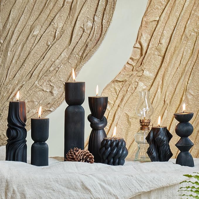 7-Pack Pillar Candles - Image 7