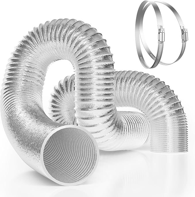 VIVOSUN 6 Inch 16 Feet Flex Air Aluminum Ducting, Flexible Dryer Vent Hose by Unknown