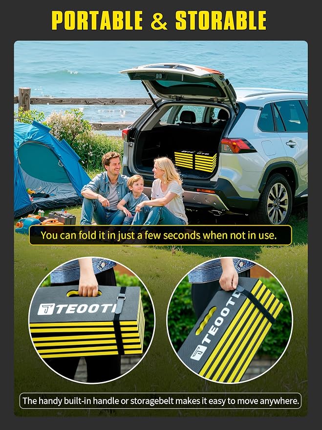 1.2" Extra Thick Foldable Mechanic Mat, Kneeling Pad - Image 6