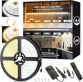 16.4ft Dimmable White LED Strip Light Kit, Dimmable 3000K-6500K, 24V Strip by RadiantFlux