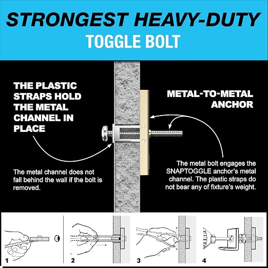 TOGGLER SNAPTOGGLE Drywall Anchor - Image 5