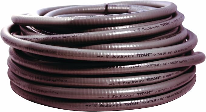 Southwire 55094201 100-Feet Ultratite-Type NM 1/2-Inch Non-Metallic Liquid by Woods