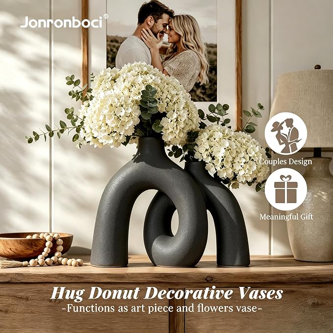 Hug Donut Decorative Vase Set - Image 2