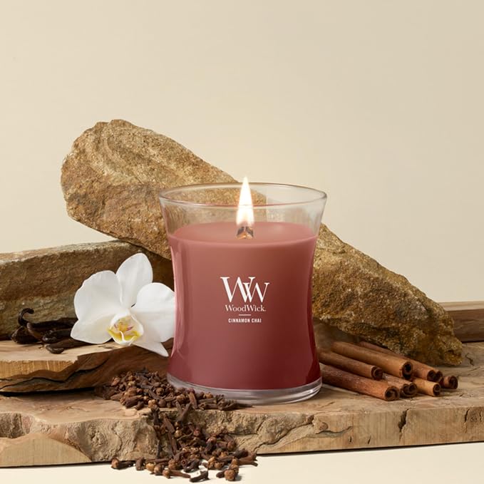 WoodWick Cinnamon Chai Holiday Candle Gifts - Image 2