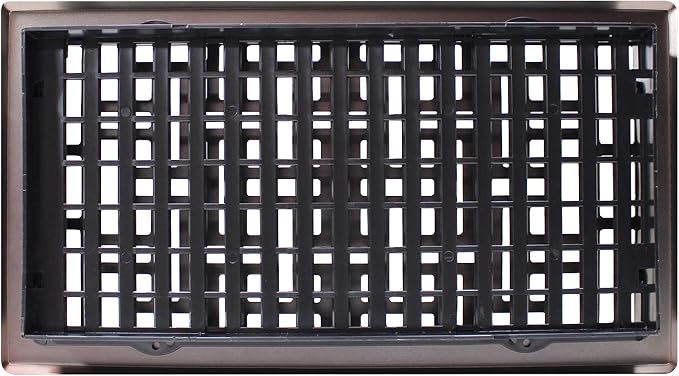 Decor Grates AJH614-RB Oriental Floor Register, 6X14 Inches, Rubbed Bronze - Image 8