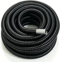 50ft 3/4-Inch Flexible Electrical Conduit, PVC-Coated Liquid-Tight, Galvanized by Unknown