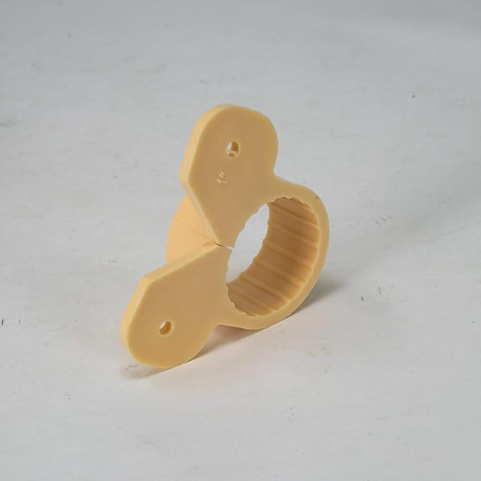 PROCURU 1-Inch Plastic Suspension Hy-Ear Pipe Clamp, Mickey Mouse Style Strap - Image 4