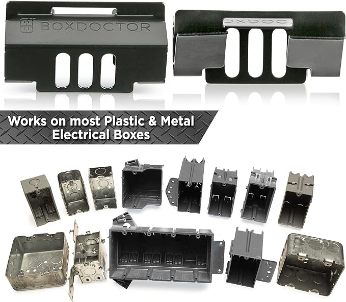 Repair Clips - Fix Loose Outlets and Switches - Electrical Wall Box Repair - Image 5