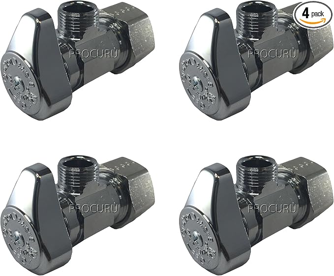 BrassCraft G2CR19L1X 1/2-in Nominal Comp x 3/8-in OD Outlet Chrome Plated Brass by BrassCraft