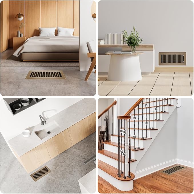 Floor Register 6x12, 6 Pack Floor Vent Covers - Image 7