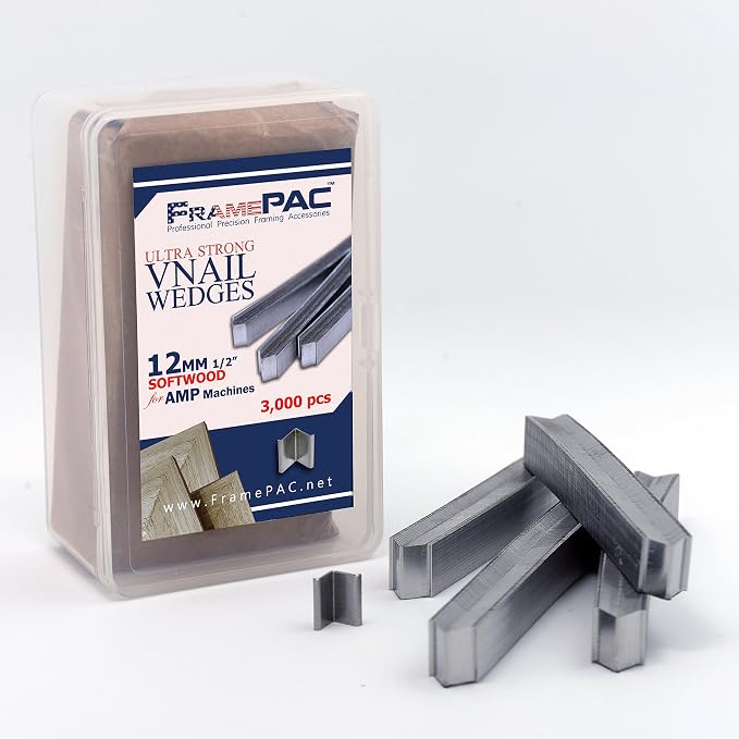 V Nails for Picture Frames Softwood 12mm - - Image 2