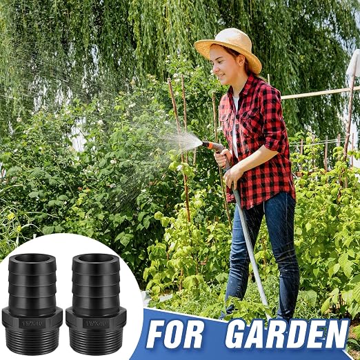 2 Pcs Pool PVC Tube Fitting Barbed Hose Fittings Adapter | Hose Fittings - Image 6