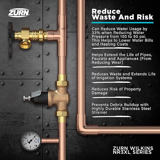 Zurn Wilkins 1-NR3XLDU 1" NR3XL Pressure Reducing Valve - Image 3