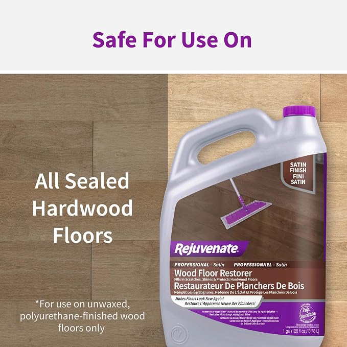 Rejuvenate Professional Wood Floor Restorer Fills Scratches, Seals And Protects - Image 6