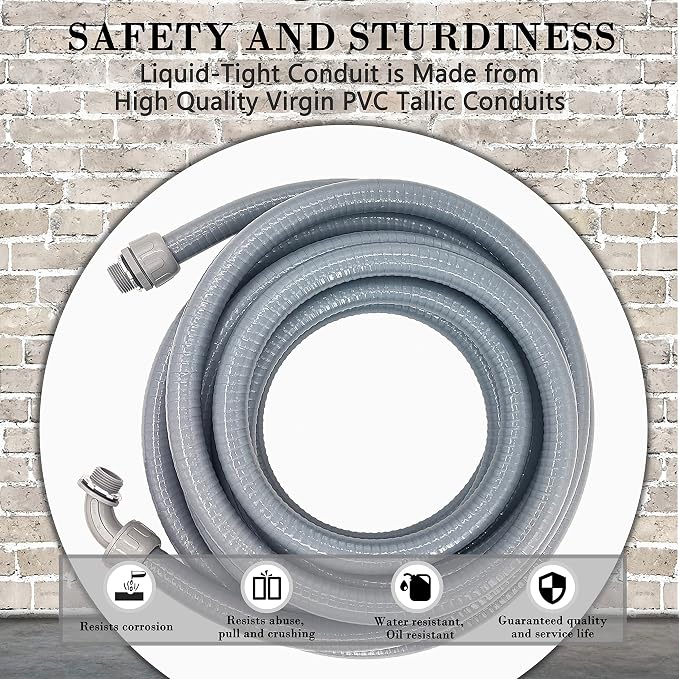 50 Foot Liquid-Tight Conduit Kit - Image 4