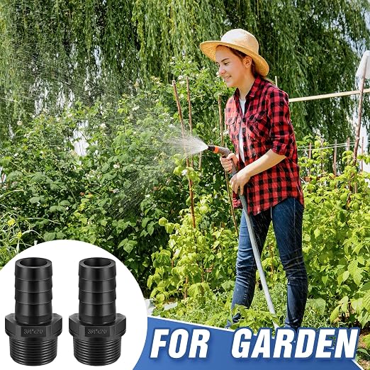 2 Pcs Pool PVC Tube Fitting Barbed Hose Fittings Adapter | Hose Fittings - Image 3