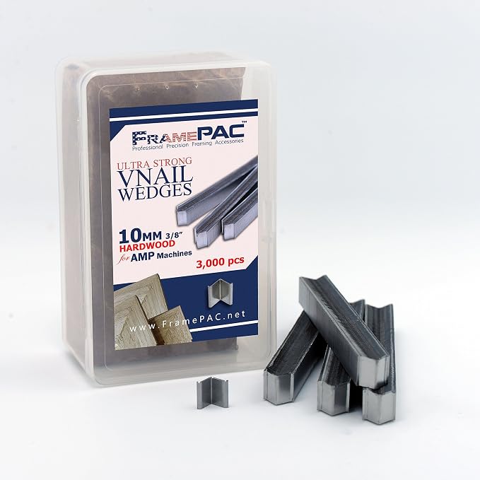 V Nails for Picture Frames Hardwood 10mm - - Image 2