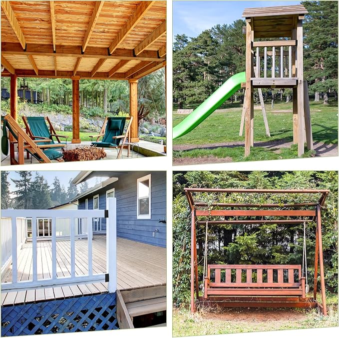 2x6 Joist Hanger 16PCS, Outdoor Trim Concealed-Flange Joist Bracket | Railing - Image 7