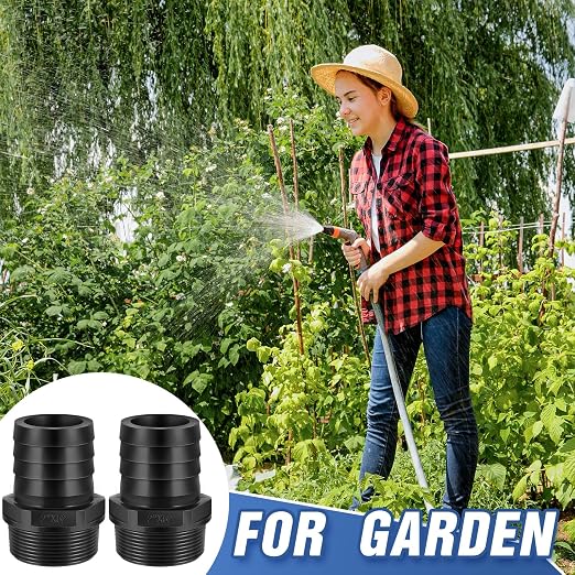 2 Pcs Pool PVC Tube Fitting Barbed Hose Fittings Adapter | Hose Fittings - Image 5