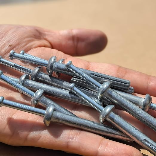SANTIE 1/4 in. x 3 in. Hammer-Set Nail Drive Concrete Anchors - Image 5