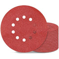 9 Inch 10 Holes Sanding Disc 100 Grit Drywall Sandpaper 15pcs by Awutzut