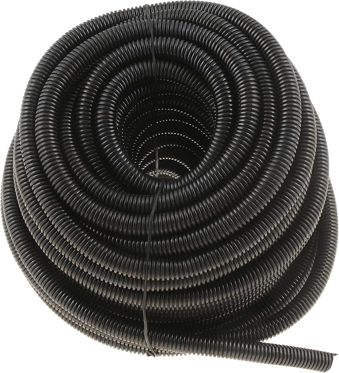 Dorman 86634 1/2 in. x 100 Ft. Black Flex Split Wire Conduit - Image 3