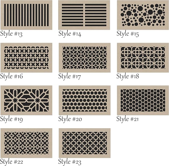Vent Cover for walls and ceiling Custom Size Fan cover Wall Register Ceiling - Image 6