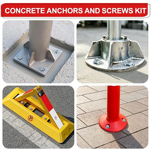 3/8 x 3 inch Wedge Anchors, Galvanized Concrete Anchors, Concrete Wall Anchors - Image 7
